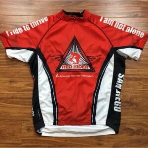 3/$25 Primal Men’s Diabetes Ride Cycling Full Zip Jersey Kit Shirt Size Large